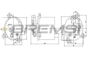 Filtras kuro dyz. Citroen C5 II/III/C6/C8/C-Crosser/Ford Galaxy II/Mondeo IV/S-Max 2.0D/2.2D 06- 