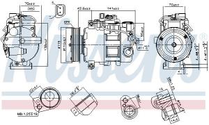Kompresorius A/C Audi A4 B6/B7/B8/A5/A6 C6/C7/A7/Q5 2.4-3.0D 00-18 